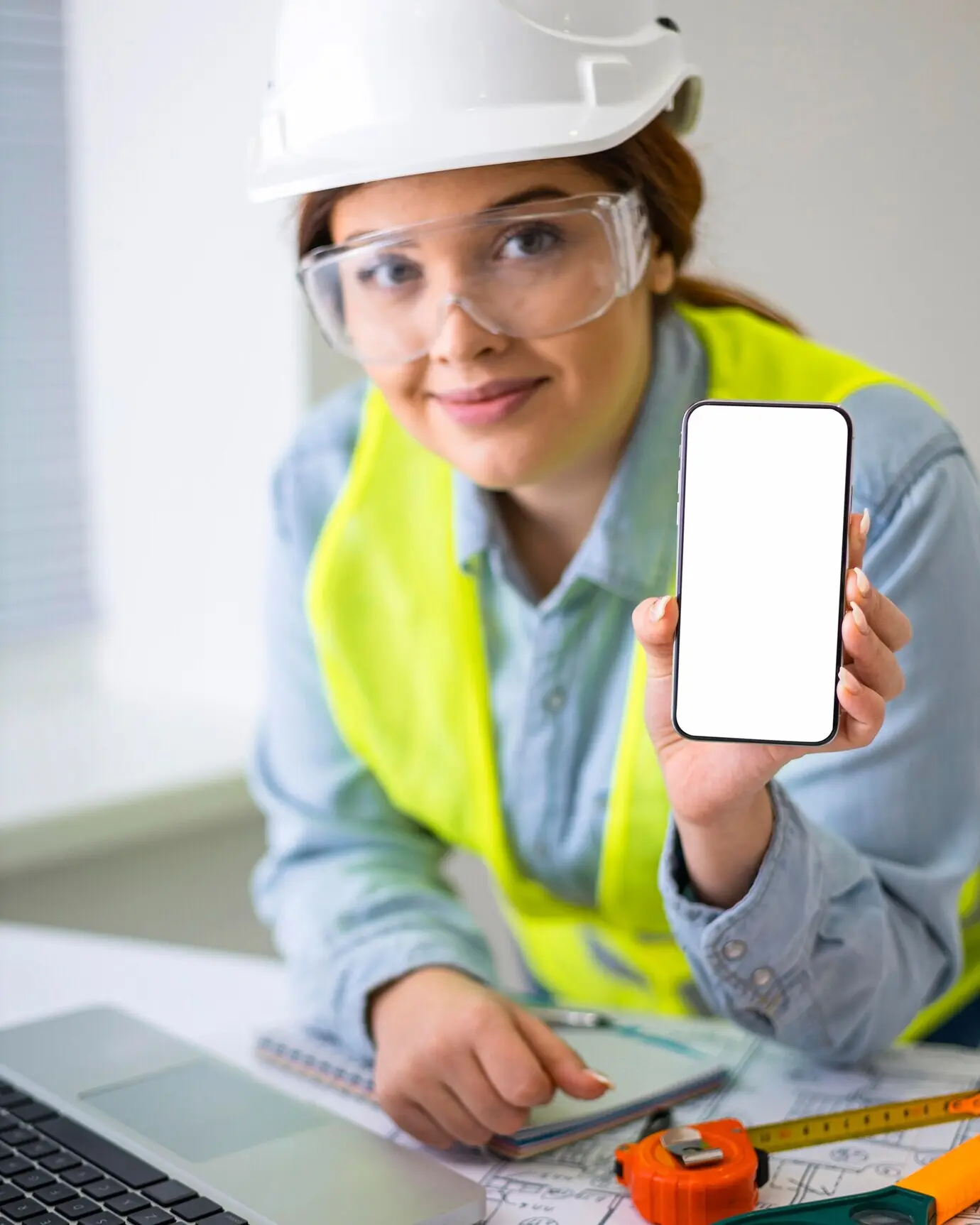 Eine Frau, die als Ingenieurin tätig ist.